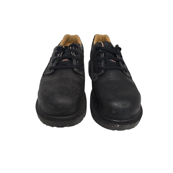 DAKOTA Men\'s Aluminum Toe Composite Plate Oxford Safety Shoes 1119QC Black 9W main image 3